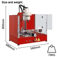 Desktop Diy Cnc Mini Cnc Freesmachine Voor Metalen