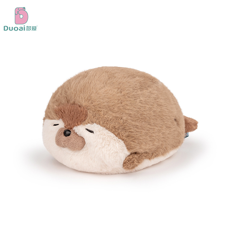 40cm brown lying sea otter
