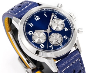 Reloj Mecánico de Diseño; Reloj Multifuncional de Moda y Gran Venta; Reloj Azul - Product Image 5