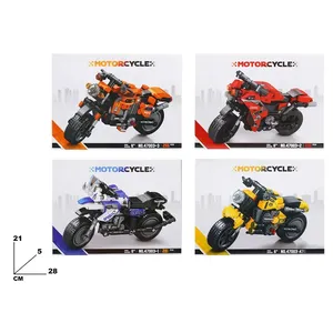 Kit de Construcción de Motocicleta de Plástico, 229-256 Piezas, Edad 6+, 21x28 cm - Product Image 2