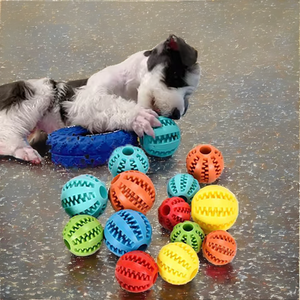 Huisdier Hond Rubber Onverwoestbare Traktatie Afgifte Bal Verbergen Voedsel Puzzel Beet Interactieve Huisdier Bal Kauwen Hond Speelgoed - Product Image 5