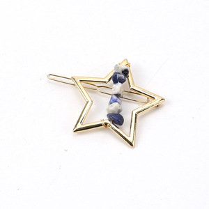 Barrettes, peignes et épingles <span class=keywords><strong>à</strong></span> <span class=keywords><strong>cheveux</strong></span> Tiktok Live en argent sterling Xingx avec gravier de cristal naturel enroulé <span class=keywords><strong>à</strong></span> la main, pour mariée et bébé - Product Image 6