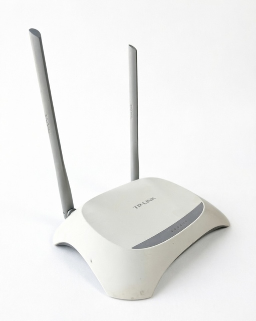 ONT  TL-WR842N Tp-link 300M Wireless Used Internet Router Stable Signal Wall Penetration 1WAN+4LAN Ports Home  Office Dorm Use