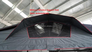 Tente de toit souple ultralégère pour véhicule familial de <span class=keywords><strong>camping</strong></span>, deux à trois personnes, sans fenêtre, tente sur le toit de la voiture - Product Image 3