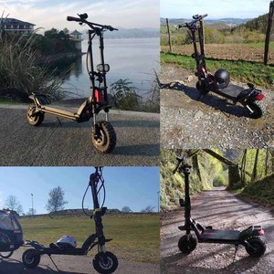 2400W 60v 32ah poderoso 2 ruedas scooter Eléctrico para adultos weped scooter eléctrico con freno hidráulico ABS - Product Image 3
