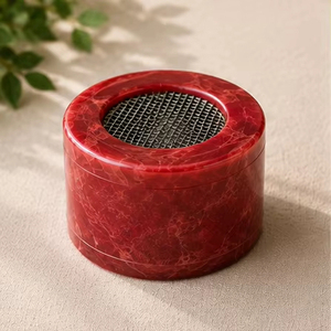 Wooden and Epoxy <b>Incense</b> <b>Burner</b> Holder Handmade Aromatherapy Ash Catcher Decorative Tabletop Home Meditation Gift Decor - Product Image 1