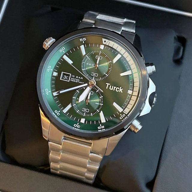 1513930 Wholesale Multi-Function Business Mens Fashion Sport Watch Chronograph 100M Waterproof Stainless Steel Quartz Crystal