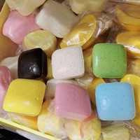 Jouet Squishy Mochi Style Japonais en PU, à Remontée Lente, Doux à Presser, en Forme de Petit Pain Grillé, Pain au Beurre, Aliment Squishy