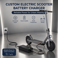 Chargeur de batterie au lithium 33,6 V 2 A 8S pour trottinette électrique 28,8 V avec boîtier de type bureau UL SAA GS CE KC
