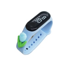 Jam Tangan Digital Anak Plastik Anti Air Sentuh Elektronik Boneka Kartun Grosir