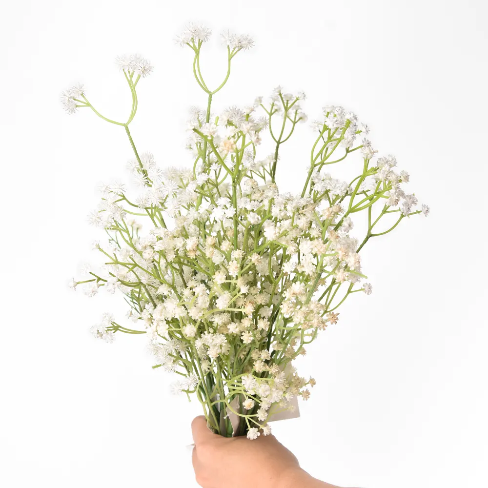 Floral arrangement customized decoration preserved fake artifical baby breath flower