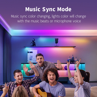 RGB Smart LED Kit Musique Sync App Télécommande USB 5V Led Strip Lights pour Chambre TV PC Rétroéclairage Ambient