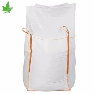 Ipp tessuto jumbo big bag FIBC borsa alla rinfusa 1500kg con top duffle