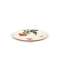 Assiettes en mélamine A5 100% pour restaurant, 7, 8, 9, 10, 11, 12, 14 pouces, assiettes à dîner blanches certifiées NSF