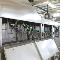 Usine compacte de machine de traitement de volaille d'équipements d'abattage de poulet 300-800Bph