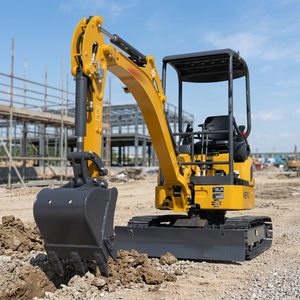 Excavadora Compacta de Orugas Hidráulica Mini XE17U de 1.7 Toneladas con Giro de Cola Cero y Estructura Telescópica, Directo de Fábrica - Product Image 3