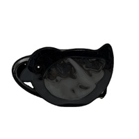 Yajie usine logo personnalisé PVC Transparent fenêtre femmes fermeture éclair broche affichage poulet forme Ita messager bandoulière sac à bandoulière