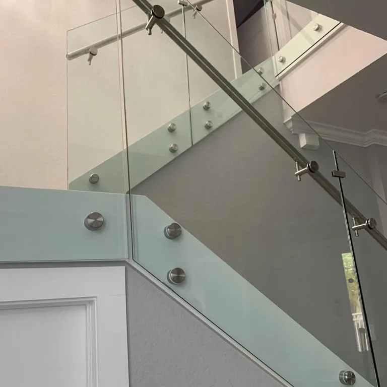 Balkon Geländer Edelstahl Glas Standoff In Balustraden Und Handläufe