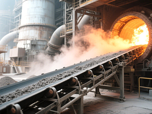 Kömür mineralleri cevheri yeraltı uygulaması için FR-MSHA yangına dayanıklı konveyör bant ISO340 alev geciktirici yeni durum kauçuk - Product Image 2