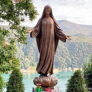 BLVE Iglesia al aire libre Decorativo Tamaño real Escultura religiosa Latón Bronce San Pedro Estatuas para la venta - Product Image 6