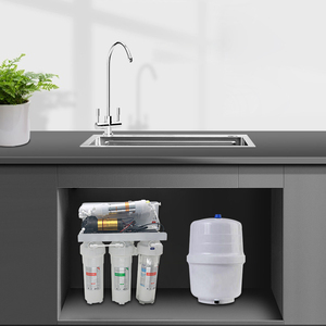 <span class=keywords><strong>Depuratore</strong></span> d'Acqua Intelligente UV RO a 7 Stadi con Sistema a <span class=keywords><strong>Osmosi</strong></span> <span class=keywords><strong>Inversa</strong></span>, Filtro Elettrico Sottolavello per Acqua Potabile Domestica e da Esterno - Product Image 4