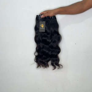 Extensiones de Cabello Humano Virgen Indio Mink, Ondulado Doble Trama, Liso y Rizado, Cabello Natural de Templo, Proveedores de Cabello Virgen - Product Image 2