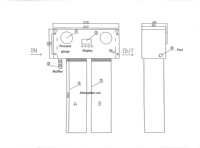 Sécheur d'air déshydratant innovant à conception avancée, faible taux de défaillance, 200 lpm, -40°C ℃   Mini-séchoir à air à adsorption sans chaleur Dew Point