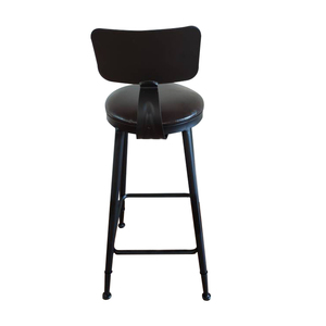 Sillas Altas de Barra de Metal, Sillas Altas de Hierro Fundido y <span class=keywords><strong>Mesa</strong></span> <span class=keywords><strong>Alta</strong></span>, Muebles de Café - Product Image 4