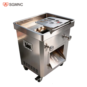Nueva máquina comercial de acero inoxidable totalmente automática para cortar carne de res, cerdo, pollo, cordero y pescado para carnicerías - Product Image 4