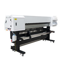 Imprimante numérique grand format Audley 1,8 m 3,2 m à solvant écologique pour impression de bannières flexibles