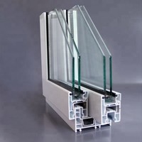 Profils en PVC plastique personnalisés pour fenêtres, pour profilés en aluminium, design moderne, utilisation en appartement, garantie de 3 ans