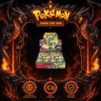 Caja de Sobres Japonesa Original Sellada del Juego de Cartas Pokémon Serie MEGA [M6] Esmeralda Tormentosa