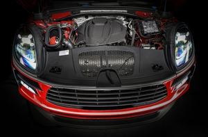 14-Mejora la velocidad de conducción Sistema de admisión de aire de fibra de carbono real para <span class=keywords><strong>Porsche</strong></span> <span class=keywords><strong>Macan</strong></span> 2,0 T Street Version Tubo de admisión de aire del motor - Product Image 3