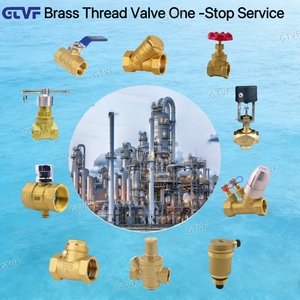 Vanne de régulation de <span class=keywords><strong>d</strong></span>ébit <span class=keywords><strong>d</strong></span>'<span class=keywords><strong>eau</strong></span> filetée en laiton Gaotong SP15F-16T, 1/2 po-2 po, double réglage manuel, joint en PTFE - Product Image 4