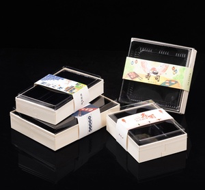 Plateaux ronds en bois personnalisés pour plats à emporter, plateaux à fromage, planches à charcuterie, boîtes cadeaux de Noël pour pâtisseries - Product Image 1