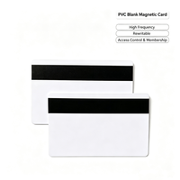 Individuelle Zugangskontrollkarte mit optionalem Magnetstreifen und Chip, PVC-Blanko-CR80-Smartcard für Mitgliedschaft und Türzugang