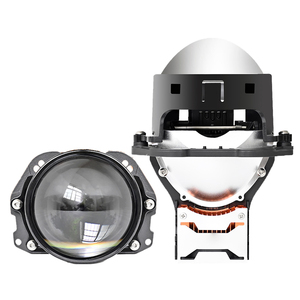 Nuevo para reemplazar/reparar 3,0 pulgadas Car <span class=keywords><strong>Matrix</strong></span> Bi Led proyector Len Head Light 50W para H4 H7 9005 9006 faros de coche accesorios de coche - Product Image 6