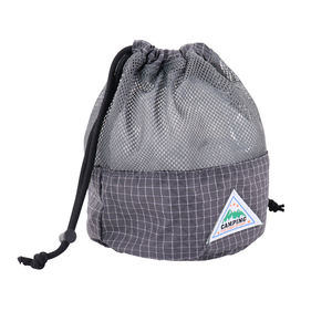 Custom Mesh Ripstop <b>Drawstring</b> <b>Pouch</b> Cosmetic Toiletries Bag OEM Private Label Travel Organizer Gear Stuff Sack - Product Image 2