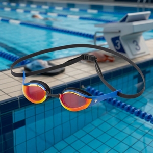 <span class=keywords><strong>Gafas</strong></span> de Natación Impermeables para Adultos con Correa de Ajuste Rápido y Puente Nasal Intercambiable OEM - Product Image 4