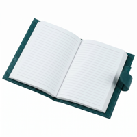 Agenda en cuir A5 personnalisable, fait main, luxe, avec anneaux, organiseur en cuir véritable avec poche