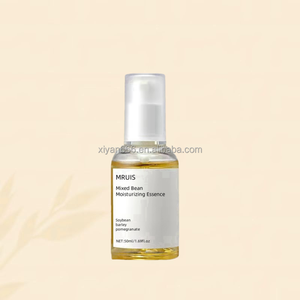 MRUIS produk kosmetik perawatan kulit Korea produk kulit VEGAN berpendar Serum Wajah Esensi kacang 50ml - Product Image 3