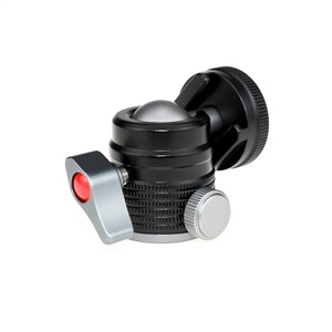 Mini trípode con cabezal esférico de aleación de aluminio con rotación de 360 grados para cámara de teléfono, soporte para transmisión en vivo y vlogs - Product Image 4