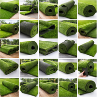 Gazon synthétique imperméable à prix de gros pour aménagement paysager de jardin, tapis d'herbe artificielle souple pour décoration de jardin