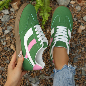 2025 européen américain femmes mode Sneaker décontracté à lacets chaussures de plein air transfrontalier distribué tendance de la mode - Product Image 2
