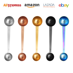 304 Stainless Steel <b>Measuring</b> <b>Spoon</b> 30ml Double-Ended Baking Coffee Tool Food Grade - Product Image 3