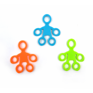 Nhà máy hình dạng 12g tay Grip xây dựng bền 5 Vòng ban nhạc vật lý trị liệu Silicone ngón tay điện đào tạo <span class=keywords><strong>Exerciser</strong></span> - Product Image 6