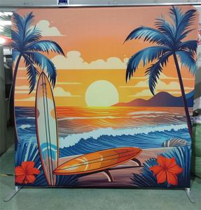 Aluminium Alloy Tension Fabric <strong>Backdrop</strong> <strong>Stand</strong> for Wedding Event or Trade Show Exhibition - Product Image 5