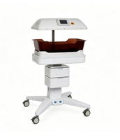 Appareil de photothérapie néonatale pour la bilirubine, instrument de photothérapie pour nourrissons à LED bleues double face avec fonction de surveillance de la température.