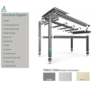 <span class=keywords><strong>Toldo</strong></span> Retráctil de Aluminio, Resistente a Desgarros y Decoloración, Estructura de Grado Aeroespacial Resistente a la Corrosión, para Uso Recreativo en Villas - Product Image 4