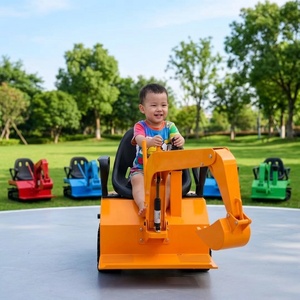 Mini pelle électrique pour enfants Leduole LT-2, construction en fibre de verre + matériau métallique, capacité <150 kg, utilisation en extérieur et en intérieur - Product Image 6